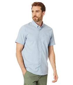 Volcom Herren Everett Oxford Kurzarmhemd Hemd mit Button-Down-Kragen, Wrecked Indigo 1, XX-Large von Volcom
