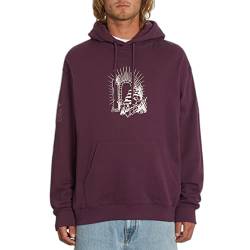 Volcom Herren FA Vaderetro Po Hoodie, Maulbeerfarben, S von Volcom