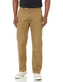 Volcom Herren Frickin Skate Chino Hose, Dunkles Khaki 1, 42 von Volcom