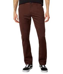 Volcom Herren Frickin Slim Chino Hose, Mahagoni, 46 von Volcom