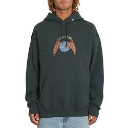 Volcom Herren Hell Wheel Po Hoodie, grün (Cedar Green), M von Volcom