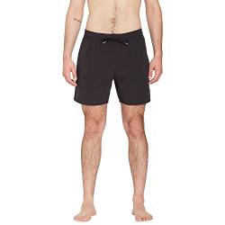 Volcom Herren Lido Solid Trunk 16 Badeanzug, schwarz, L von Volcom