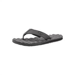 Volcom Herren Liegesandale Flip Flop Sandale, hellgrau, 42 EU von Volcom