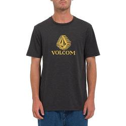 Volcom Herren T-Shirt Offshore Stone HTH, Größe:M, Farben:Heather Black von Volcom