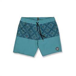 Volcom Herren Unsymmetrische Stoney Boardshorts, 43,2 cm Badehose, Blau (Electric Blue), L von Volcom