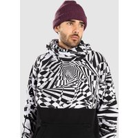 Volcom Hydro Riding Shred Hoodie black white von Volcom