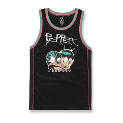 Volcom Men's Entertainment Pepper Black Sleeveless Tank Top Shirt L von Volcom