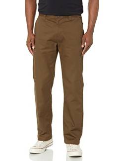 Volcom Men's Frickin Relaxed Fit Skate Dark Earth Chino Pants 32 von Volcom