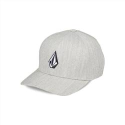 Volcom Men's Full Stone Gray Vintage Flexfit Hat LXL von Volcom