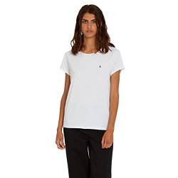 Volcom Stone Blanks Women T-Shirt 2021 White, S von Volcom