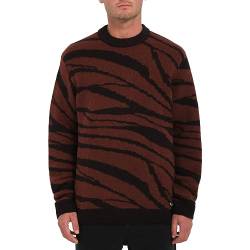 Volcom Unisex Anarchietour Sweater Pullover, Schwarz, XL von Volcom