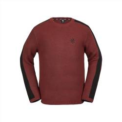 Volcom Unisex Ravelson Sweater Pullover, rot, M von Volcom