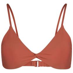 Volcom - Women's Simply Seamless V-Neck - Bikini-Top Gr M orange von Volcom