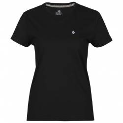 Volcom - Women's Stone Blanks Tee - T-Shirt Gr S schwarz von Volcom