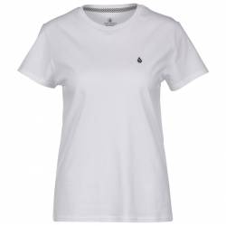 Volcom - Women's Stone Blanks Tee - T-Shirt Gr XS grau/weiß von Volcom