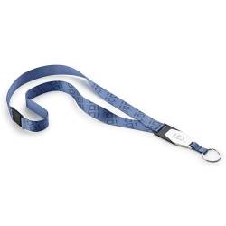 Volkswagen 11G087610 Schlüsselband Schlüsselanhänger Lanyard Schlüsselring, mit ID. Logo, mit VW Logo, blau von Volkswagen