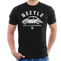 Volkswagen Beetle White Live The Adventure Men's T-Shirt von Volkswagen