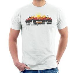 Volkswagen Camper Mountain Sunrise Men's T-Shirt von Volkswagen