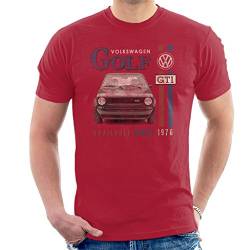 Volkswagen Golf GTI Racing Distressed Men's T-Shirt von Volkswagen