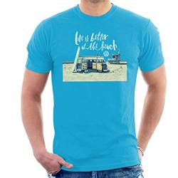 Volkswagen Life is Better by The Beach Camper Men's T-Shirt von Volkswagen