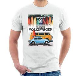 Volkswagen Surfing Adventure Beetle & Camper Men's T-Shirt von Volkswagen