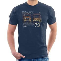 Volkswagen T2 Mini Van 72 Men's T-Shirt von Volkswagen