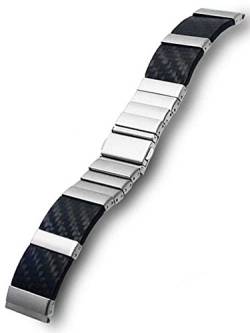Vollmer Carbonfaser und Edelstahl Armbanduhr Armband 11032h7 (22 mm) von Vollmer