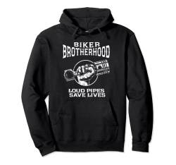 Brotherhood Biker Cool Chopper Motorrad Biker Pullover Hoodie von Von Biker Für Biker Bikershirts