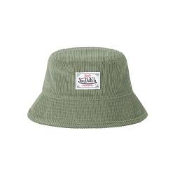 Von Dutch Bob für Männer, Jungen, Mädchen und Jugendliche aus Baumwolle - Trendig und bequem für den Sommer mit gesticktem Markenlogo (as3, Alpha, l, Grün) von Von Dutch