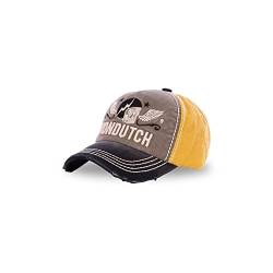 Von Dutch - Destockage Casquette Vintage Visière Déchirée Adulte Taille Unique - Jaune von Von Dutch