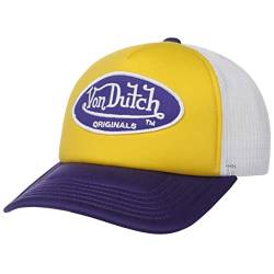 Von Dutch LA Foam Trucker Cap Basecap Baseballcap Meshcap Curved Brim (One Size - gelb), 55-61 von Von Dutch