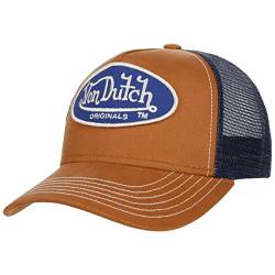 Von Dutch Oval Patch Boston Trucker Cap Basecap Baseballcap Truckercap Meshcap (One Size - dunkelblau) von Von Dutch