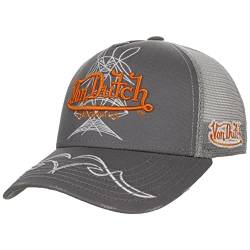 Von Dutch Oval Patch Dubbo Trucker Cap Basecap Baseballcap Truckercap Meshcap (One Size - grau) von Von Dutch