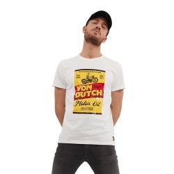 Von Dutch - T-Shirt für Herren, kurzärmelig, weiß, XL von Von Dutch