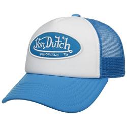 Von Dutch Tampa Oval Patch Foam Trucker Cap Basecap Baseballcap Curved Brim Meshcap (One Size - hellblau) von Von Dutch