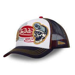 Von Dutch Trucker Cap Snapback Verschluss, rot / weiß, Einheitsgröße von Von Dutch