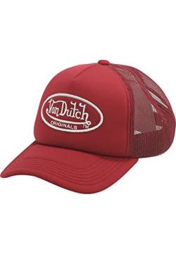 Von Dutch Trucker Cap Tampa Bordeaux Dunkelrot, Size:OneSize von Von Dutch