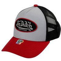 Von Dutch Trucker Cap Von Dutch Trucker Cap BOSTON Grey Black Grau Rot Schwarz von Von Dutch