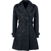 Voodoo Vixen - Gothic Kurzmantel - Susan Coat - S bis XXL - für Damen - Größe L - schwarz von Voodoo Vixen