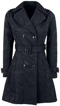 Voodoo Vixen Susan Coat Frauen Kurzmantel schwarz XL von Voodoo Vixen