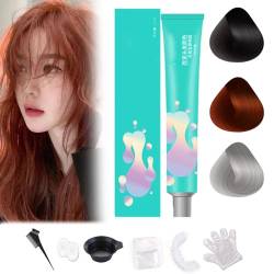 Plant-Based Nourishing Hair Color - Comes With Full Kit, 2023 Popular Hair Color - Plant nourishing Hair Dye,Natural Fruit Hair Dye Cream,Bubble Hair Dyeing Cream Plant Essence (p-63) von Vopetroy