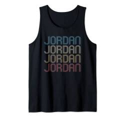 Jordan Vorname I Stolz Vintage I Jordan Name Tank Top von Vorname Retro I Jungs & Männer I Mädchen & Frauen