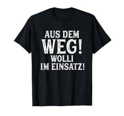 WOLLI TShirt Lustig Spruch Witzig Aus Dem Weg Vorname Name T-Shirt von Vornamen Designs mit lustigem Spruch