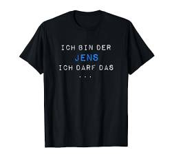 JENS TShirt Lustig Spruch Geburtstag Vorname Fun Name T-Shirt von Vornamen Designs & Namen Geschenkideen