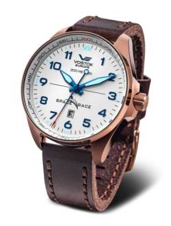Vostok Europe Herren Analog Automatik Uhr mit Leder Armband YN55-325B664 von Vostok Europe