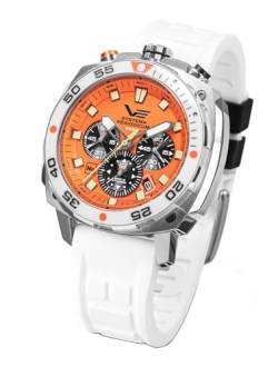 Vostok Europe Herren-Armbanduhr Systema Periodicum Chronograph Neon VK67-650A723 von Vostok Europe