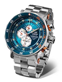 Vostok Europe Lunokhod 2 Herrenuhr Multifunktion mit Metallband 620A636-B von Vostok Europe