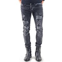 VSCT Destroyed-Jeans VSCT Jeans Herren Keno Rock Heavy Destroyed Look Destroyed Männer-Hose Jeans Slim Fit von Vsct