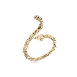 W WEILIRIAN Gothic Snake Climber Manschette Ohrring Gold Snake Knorpel Ohrring Schlange Tier Ohrring Cosplay Party Halloween Ohrring Schmuck für Frauen und Mädchen Geschenke (Gold) von W WEILIRIAN