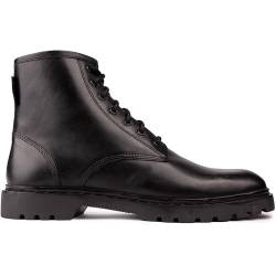 WALK LONDON Herren Milano Lace Chukka-boots Stiefel Schwarz 43 EU von WALK LONDON